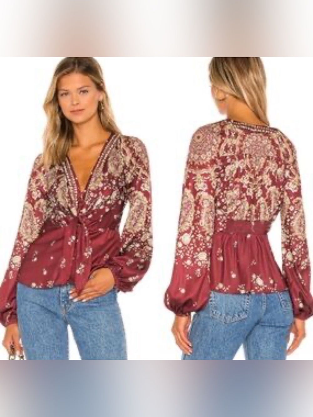Free People Run Free Tunic in Chocolate Combo